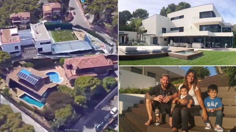 Inside Lionel Messi and Antonella Roccuzzo’s incredible modern Barcelona mansion with sea views and no-fly zone